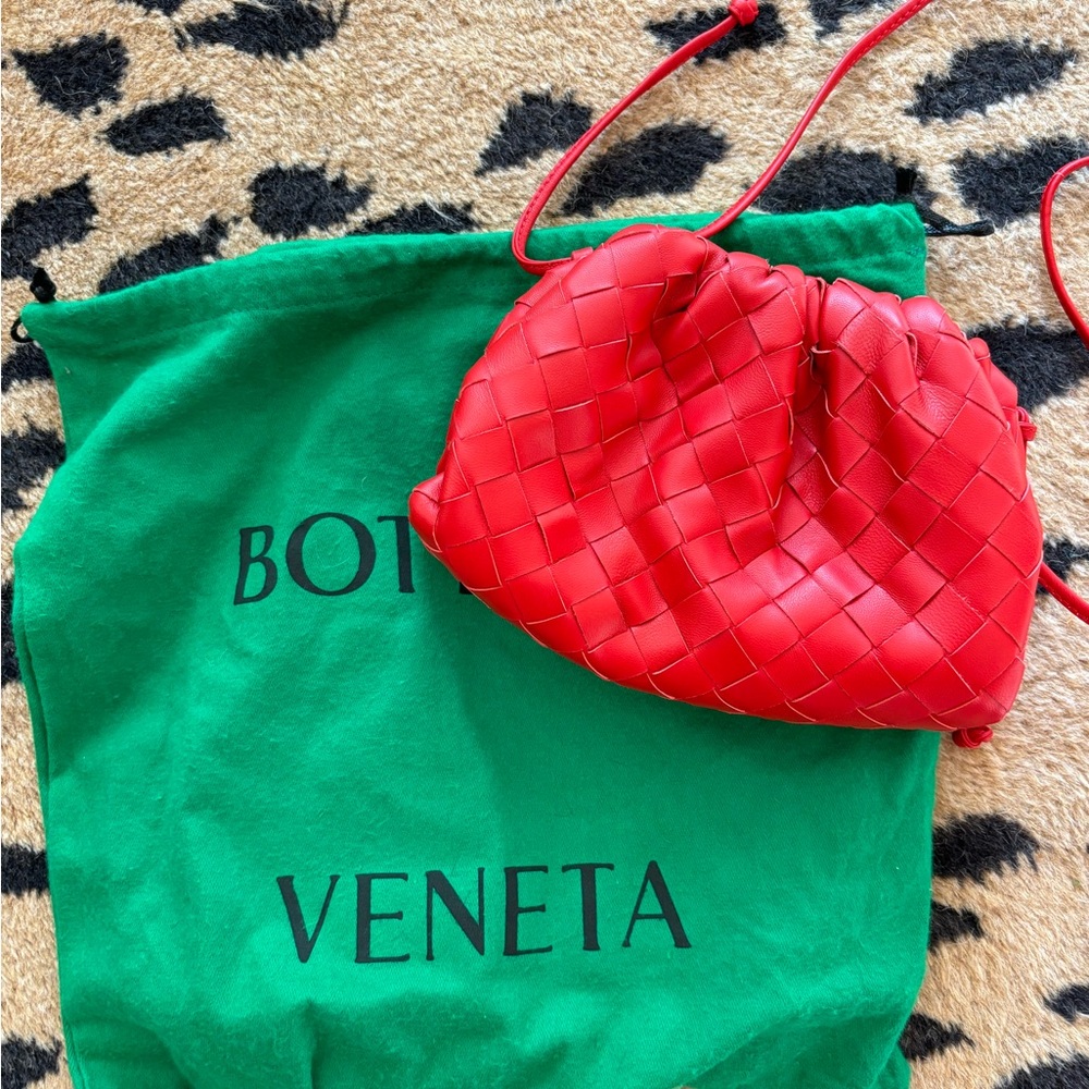 Bottega clutch red